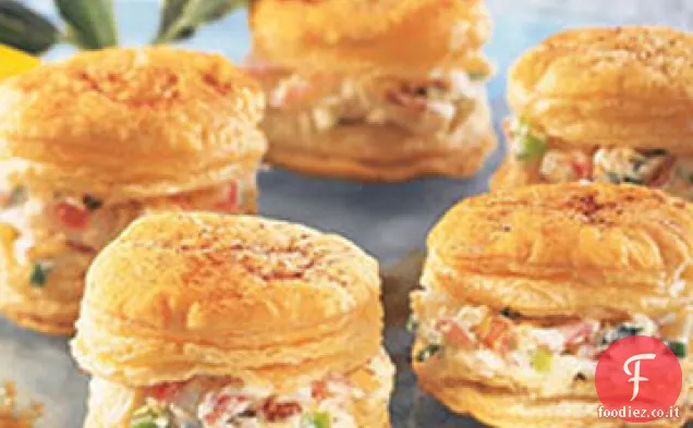 Antipasto di granchio Napoleone