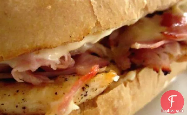 Panino al pollo Cordon Bleu
