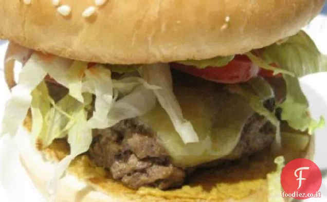 Cheddar-Hamburger di rafano
