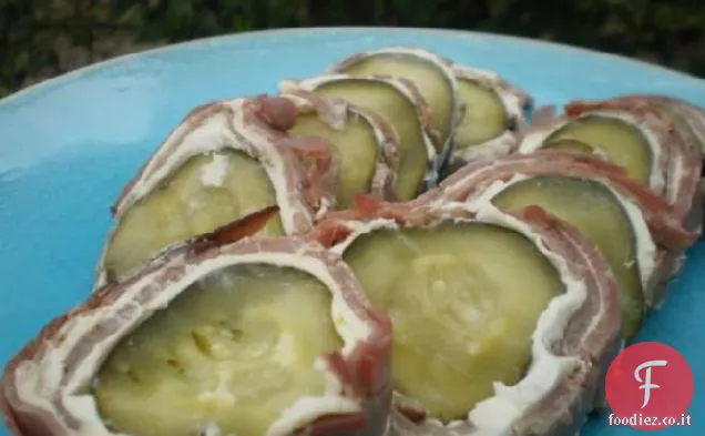 Crema di formaggio avvolto Aneto sottaceti