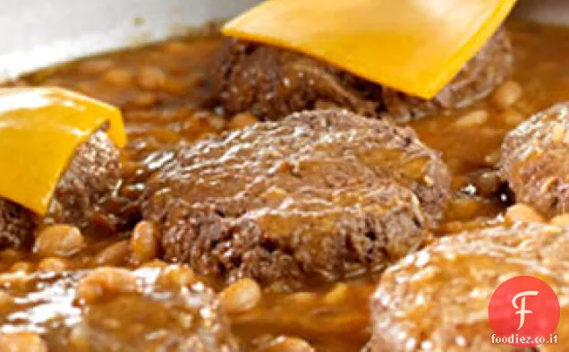 Hamburger di pancetta rafano