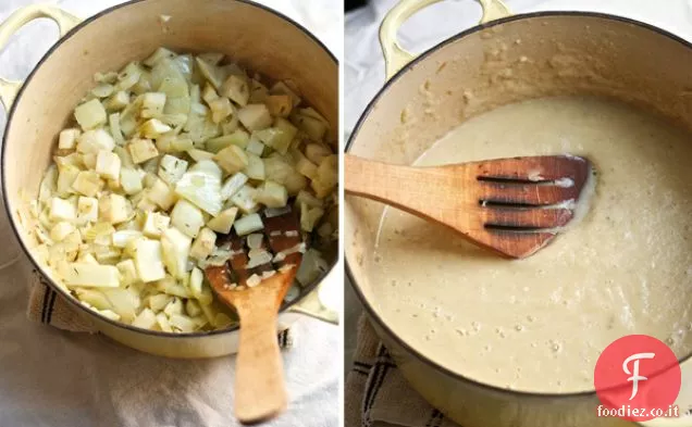 Zuppa di finocchio e sedano