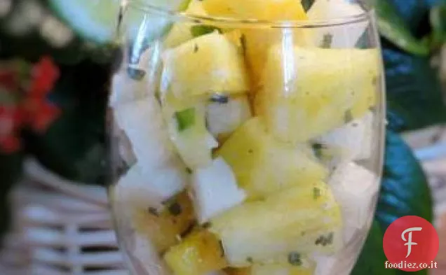 Snack Jicama e ananas (nucleo Ww)