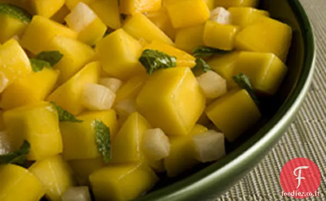 Ricetta insalata di mango e Jicama marinati