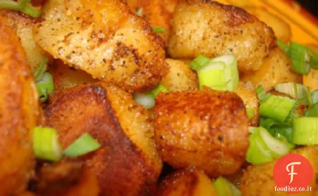 Pastinaca arrosto con macis e Brandy