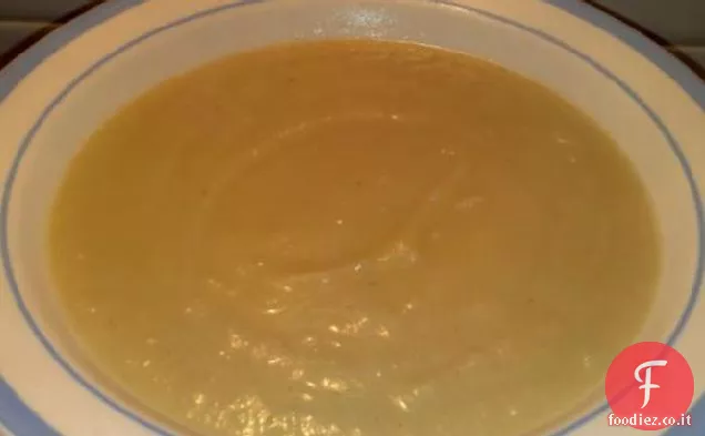 Zuppa di patate e pastinaca