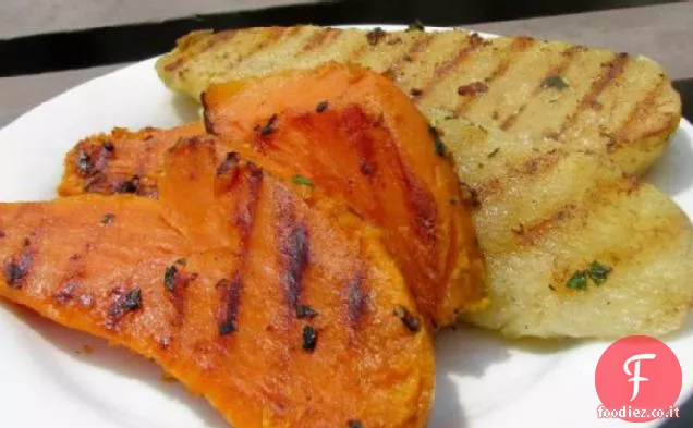 Griglia mista di patate peruviane