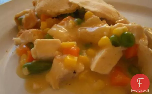 Torta di pollo più semplice