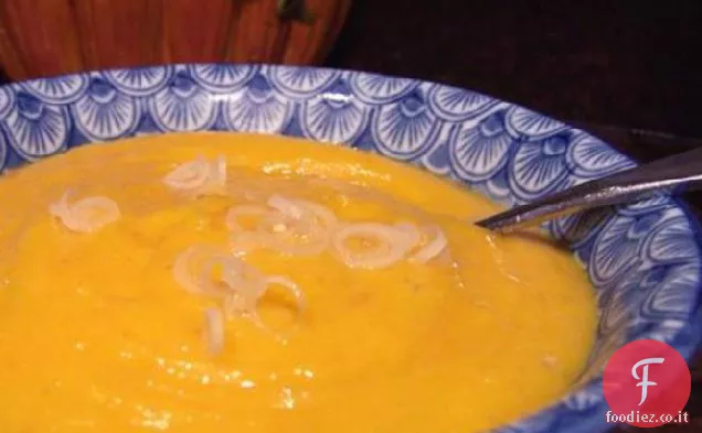 Zuppa di patate dolci e citronella