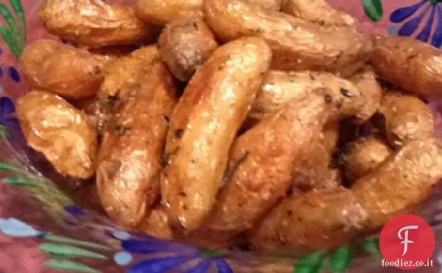 Patate arrostite con sale condito