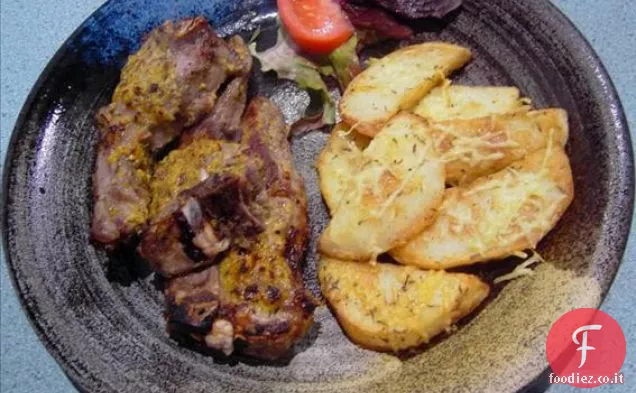 Finocchio al forno e patate