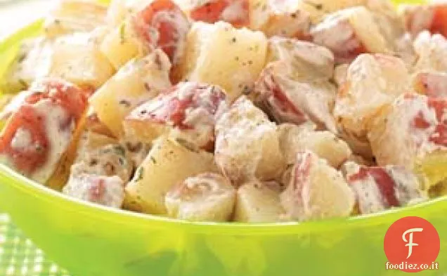 Insalata cremosa di patate al lime