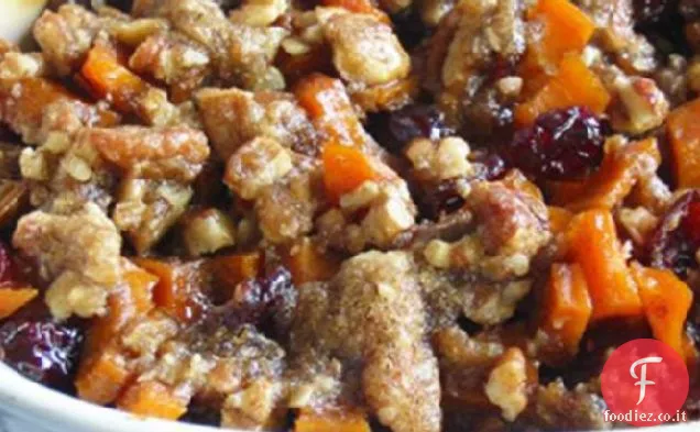 Patate dolci arrosto con cannella Pecan Crunch