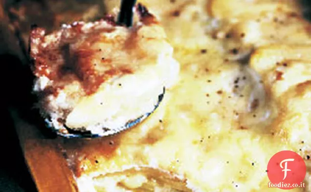 Gratin di patate con Gruyère e Crème Fraîche