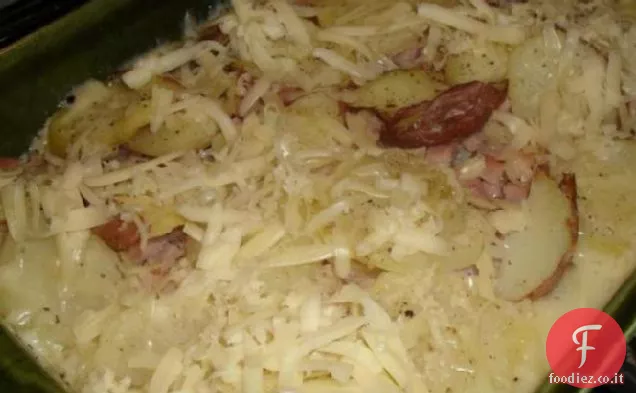 Impertinente prosciutto e patate Cuocere