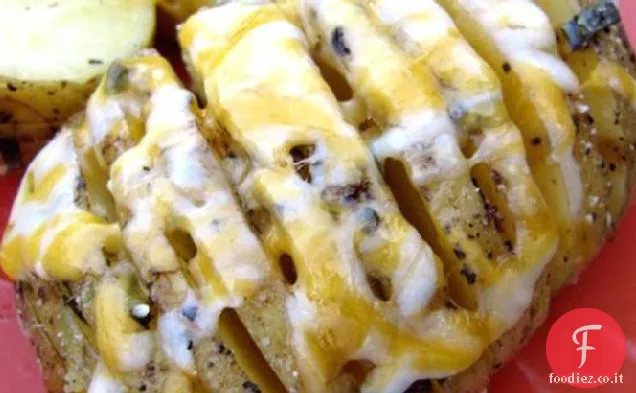 Patate al forno a fette