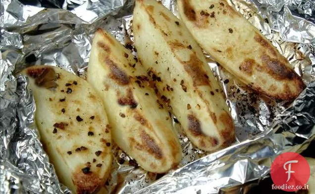 Patate smerlate sane