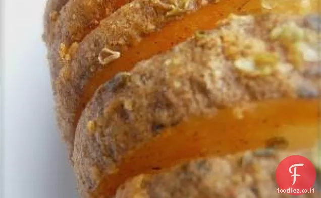 Formaggio di capra, patate e cipolla crostata