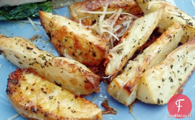 Cunei di patate italiane al forno