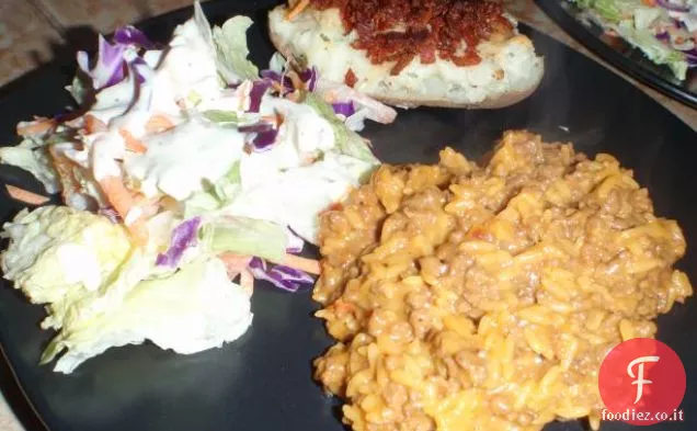 Patate con salsa di pomodoro cremosa