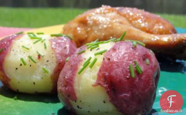 Patate rosse al limone