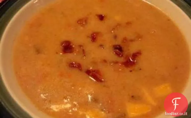 Facile Cheesy Crock Pot Zuppa di patate (fornello lento)