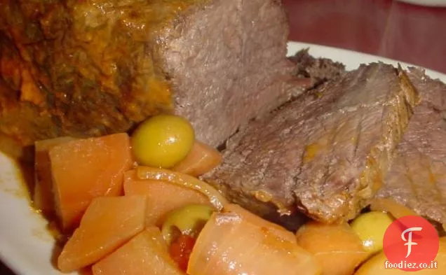 Cunei di patate dolci al forno