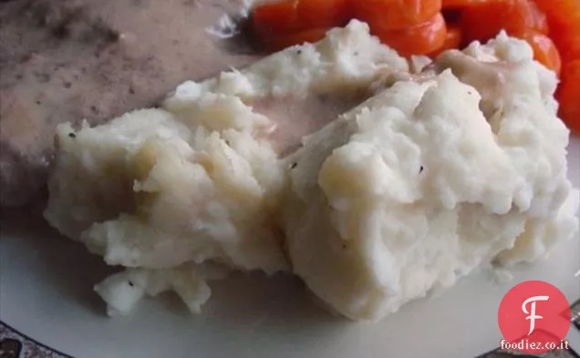 Top della linea Purè di patate all'aglio