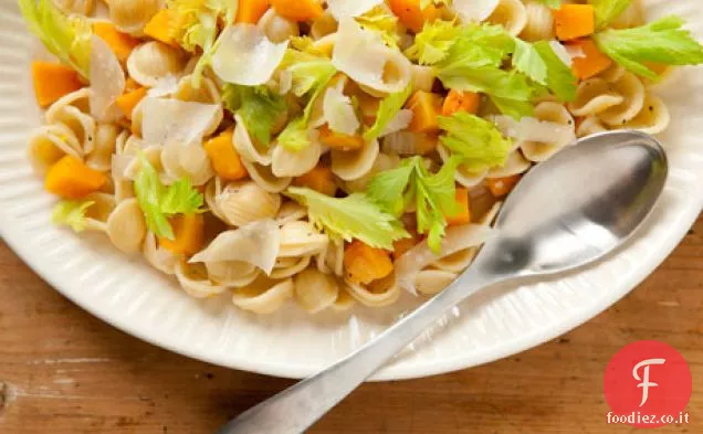 Butternut con foglie di sedano