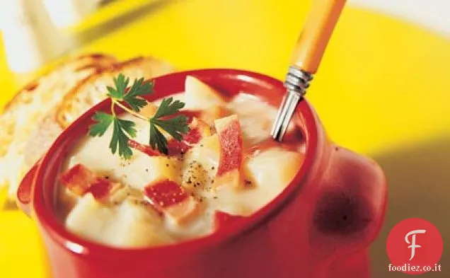Zuppa di patate cremosa