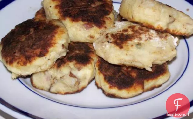 Latkes di patate al forno senza grassi senza griglia