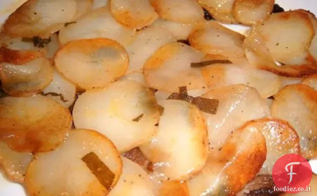 Galette di Patate con Funghi selvatici