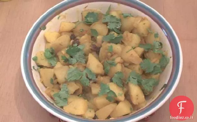 Patate allo zafferano