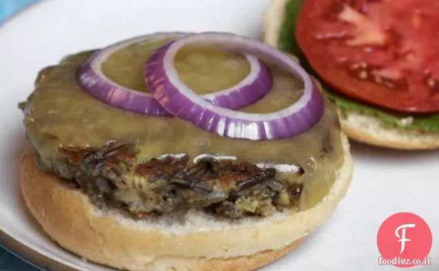 Hamburger di riso selvatico
