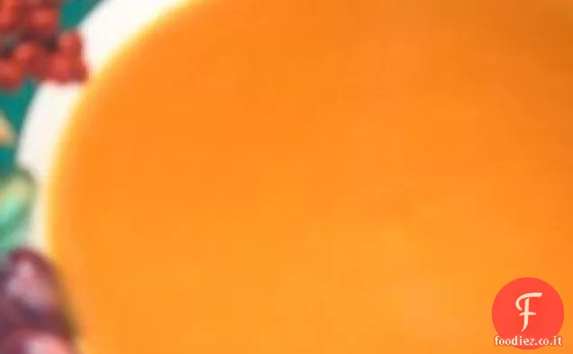 Zuppa di patate dolci al curry