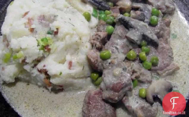 Pancetta Scalogno Purè di patate come Applebee