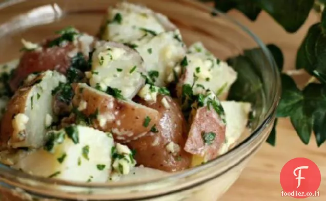 Patate novelle con Aglio, menta e burro