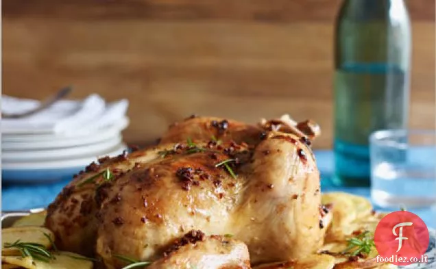 Pollo Arrosto Toscano con Patate