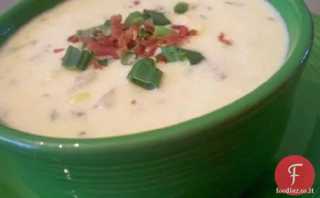 Zuppa di patate e mais Yummm