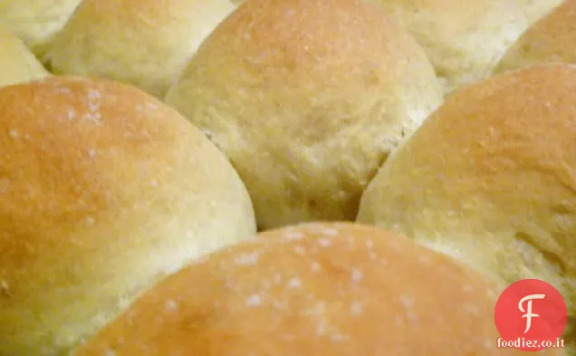 Cottura del pane: panini di patate dolci