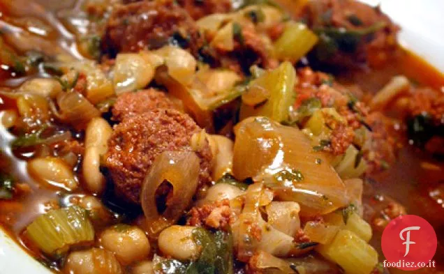 Zuppa di ceci e Chorizo