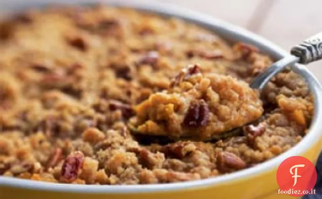 Banana patata dolce Puff Casseruola