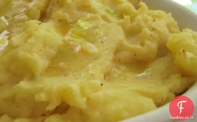 Purè di patate con burro rosolato