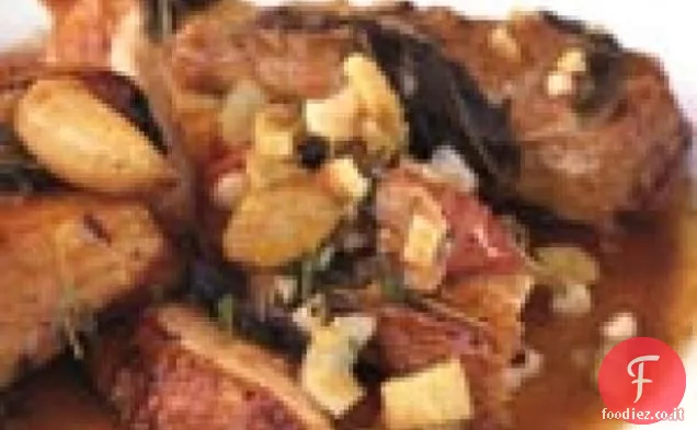 Faraona arrosto con Salvia, Sedano e Arancia Rossa