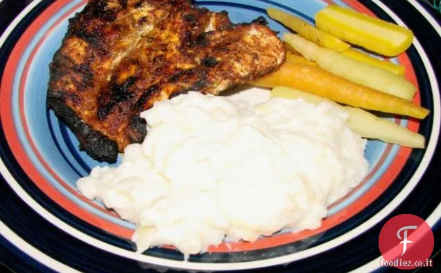 Torta di patate smerlato