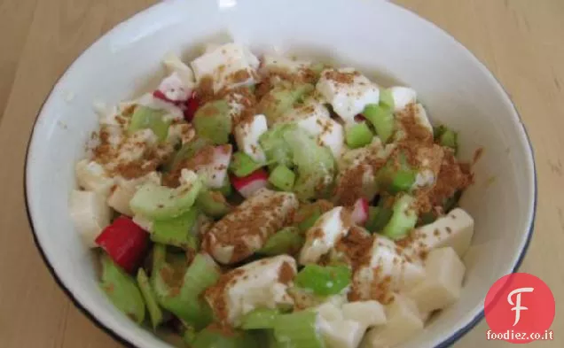 Insalata di uva alla cannella con Tofu