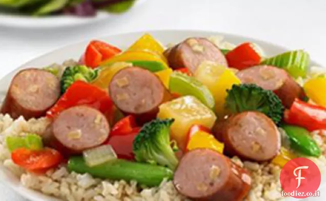 Johnsonville® Mela Salsiccia di pollo in agrodolce Stir Fry