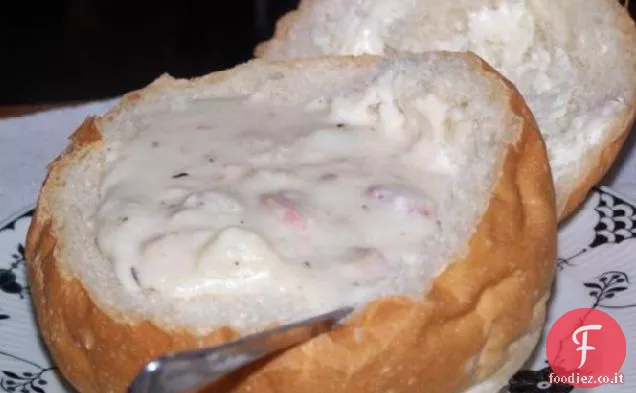 La mia migliore zuppa di vongole del New England