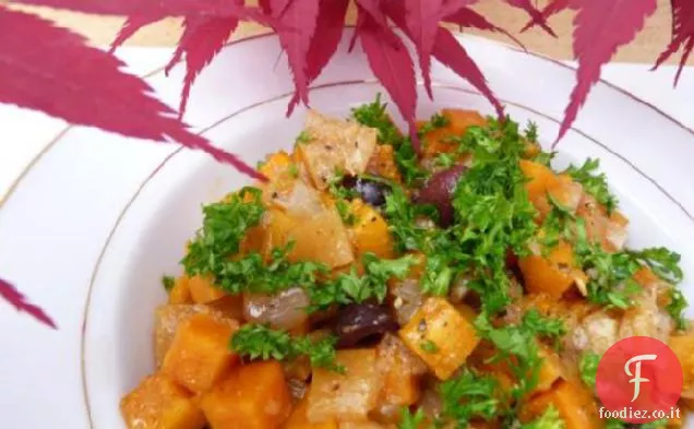 Insalata di patate dolci (Slada Batata Hilwa) -marocchino