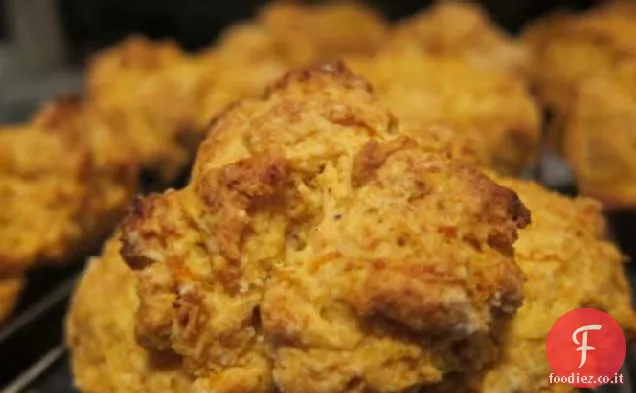 Biscotti a goccia di patate dolci